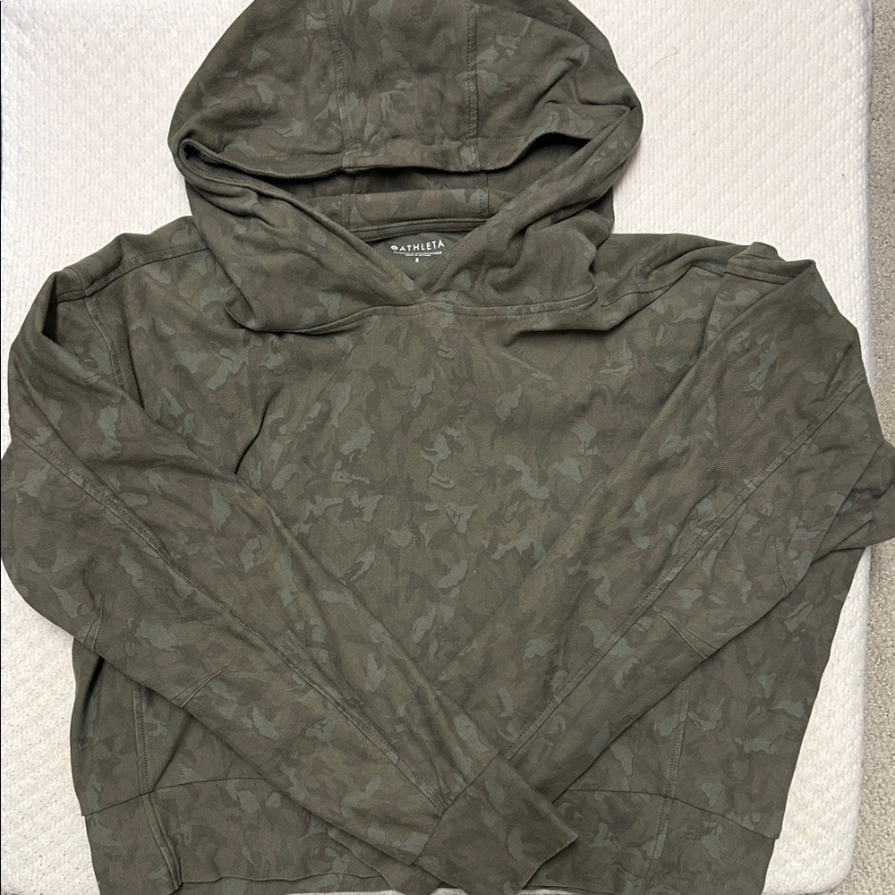Athleta Farallon Cropped Hoodie